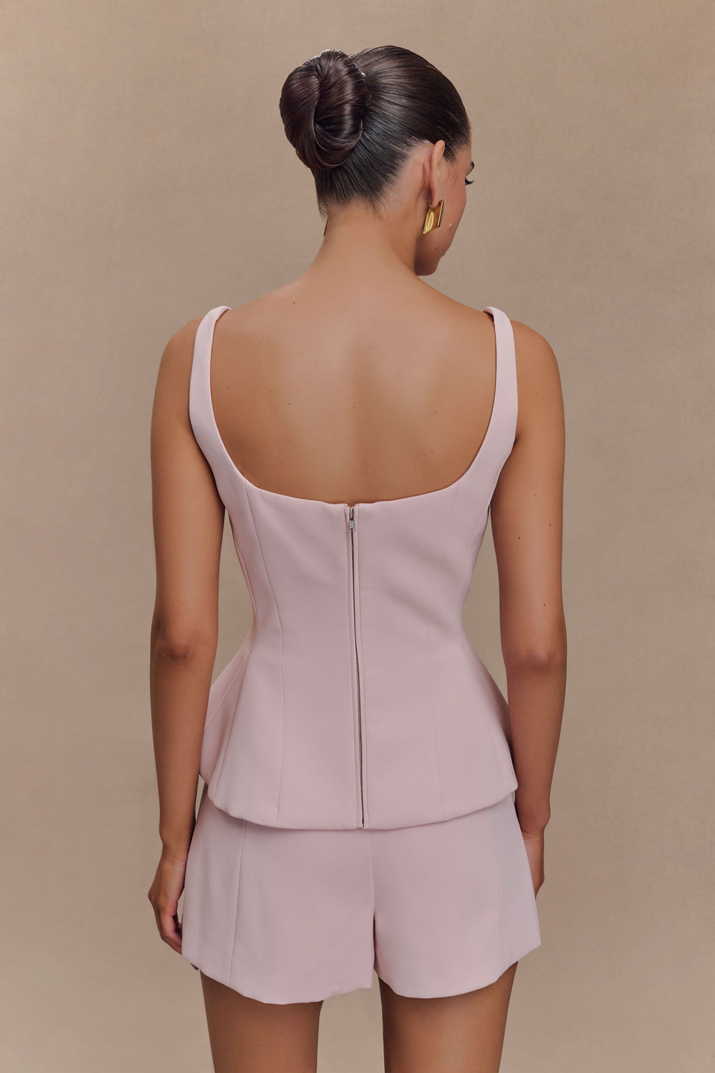 Korrie Suiting Short - Powder Pink