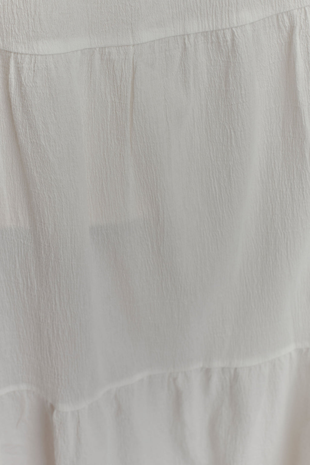 Lenny Front Tie Top - White