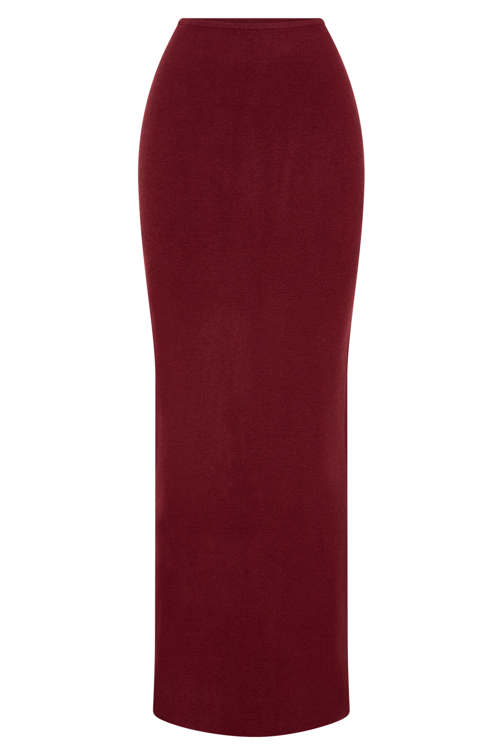 Kyle Knit Maxi Skirt - Cherry Red