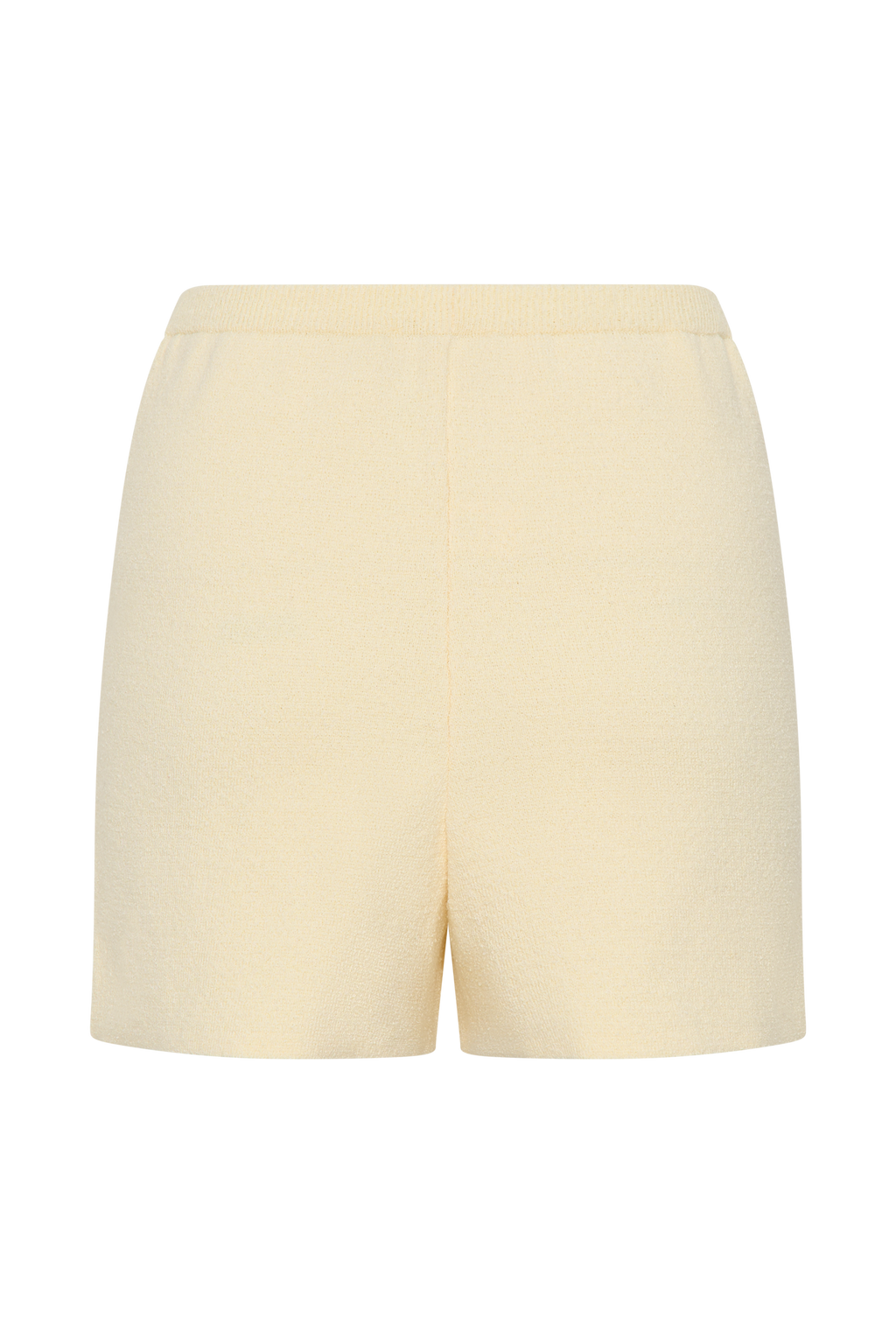 Malika Knit Shorts - Lemon