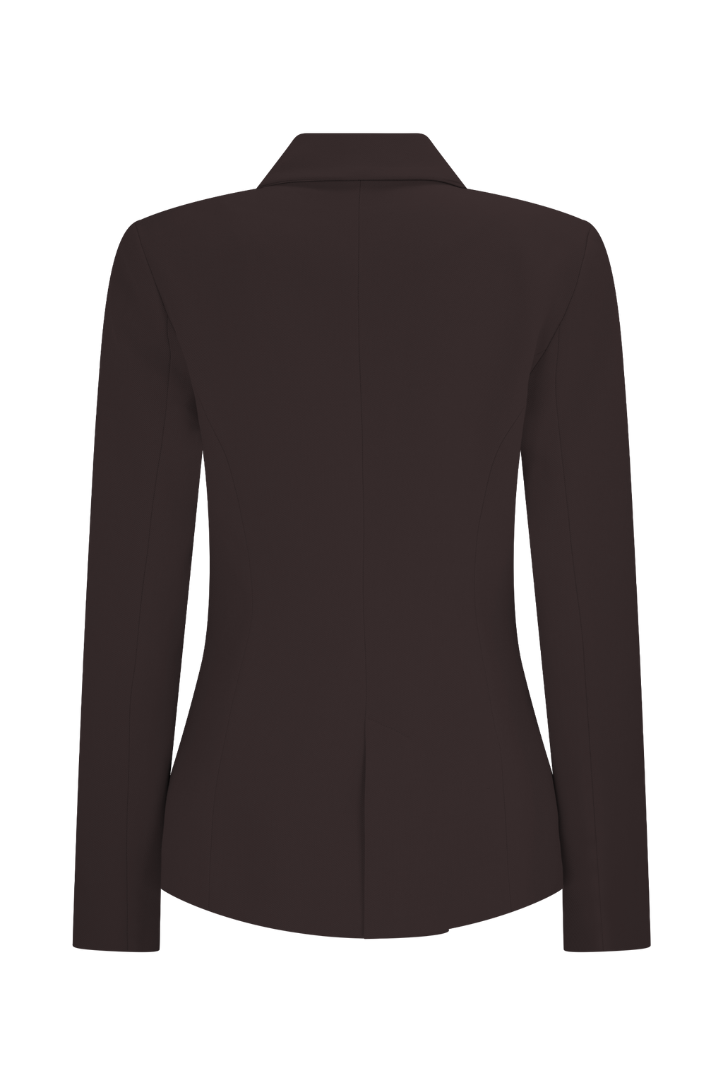 Max Cinched Waist Blazer - Chocolate