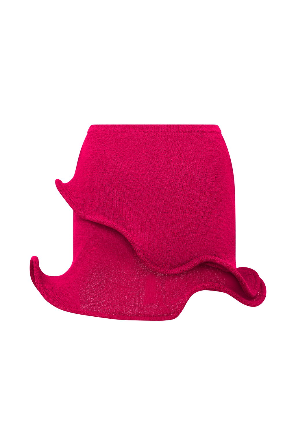 Haisley Knit Mini Skirt - Raspberry